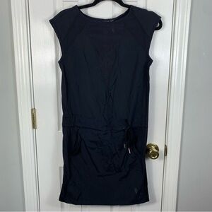 Indygena Laco Dress Women's Size XS Black Dress with Mesh Accents